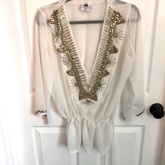 Have Faith Blouse - Picture 1 of 5